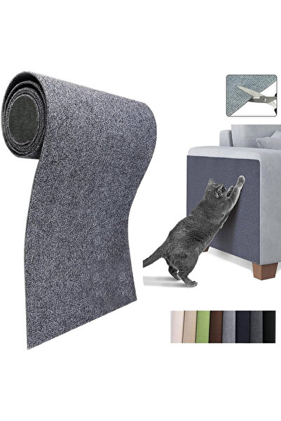 pınaxar Cat Scratching Mat 30X98 cm – Adhesive Scratching Mat for Sofa, Wall,...