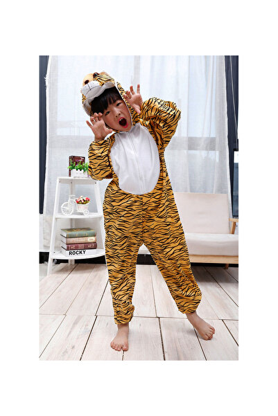 Generic Brand Nur Store Çanta Çuk Tiger Costume - Lion Costume 4-5 Years 100 cm