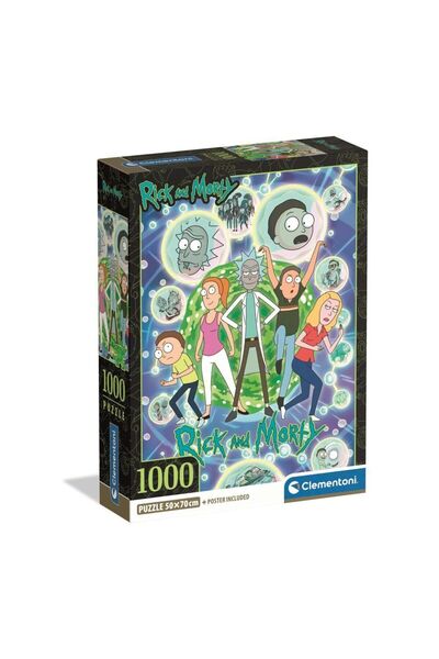 CLEMENTONI Rick and Morty 1 puzzle 1000 piese