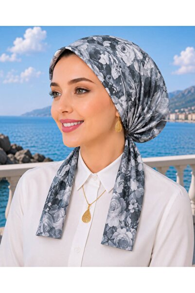 R&S modibone Scarf Bonnet Cotton Fabric Does Not Slip, Ready to Wear, Has a T...
