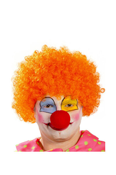 pınaxar Tcu Color Curly Afro Bonus Wig Attachment and Red B Set