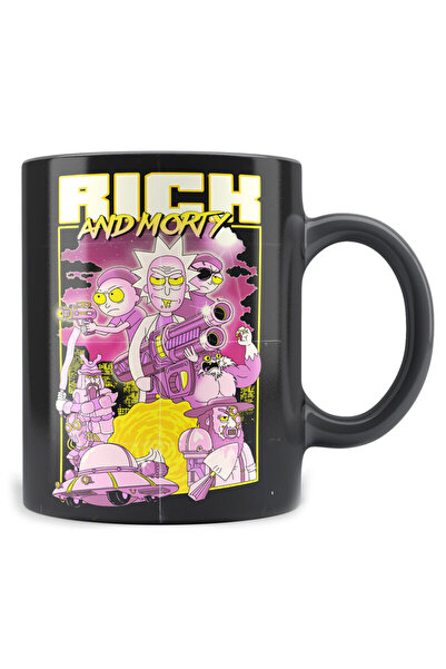 SD Toys Cană cu poster retro Rick și Morty
