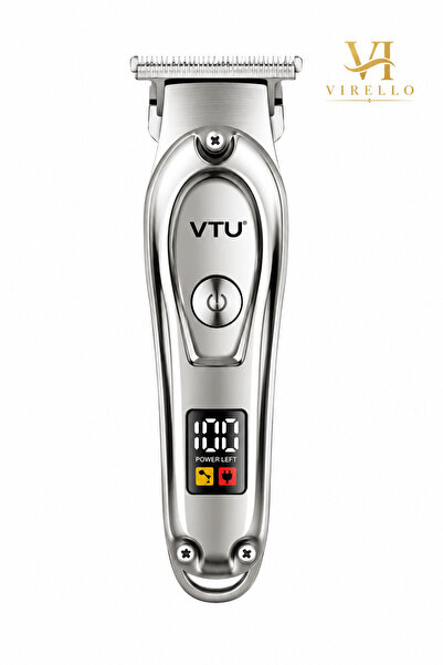 Generic Brand Aparat de tuns și contur VTU, trimmer electric cu lamă T, afișa...
