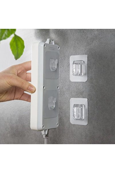 pınaxar Clear snap fastener clips - 4 piece set