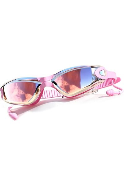 AHLAN Electroplated Swimming Goggles for Adults and Youth, Anti-Fog Hd Lenses...