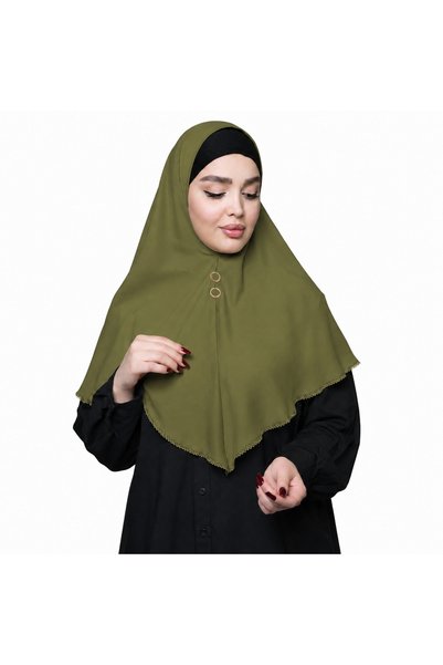 Linda Hijab Ladies Plain Silk Hijab – Elegant Solid Color Modest Headscarf wi...