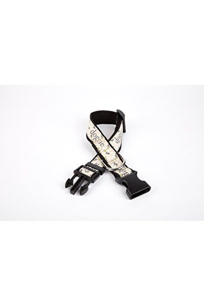pınaxar Patterned Fancy Woven Dog Collar 1.5 X 25-40 cm Black