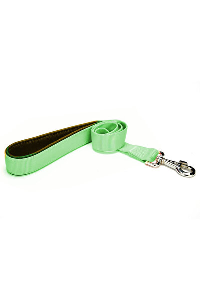 pınaxar Dog Walking Leash 1.5 cm X 115 cm Green