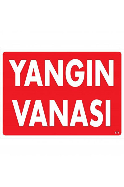 pınaxar Fire valve warning sign 25x35 code:873