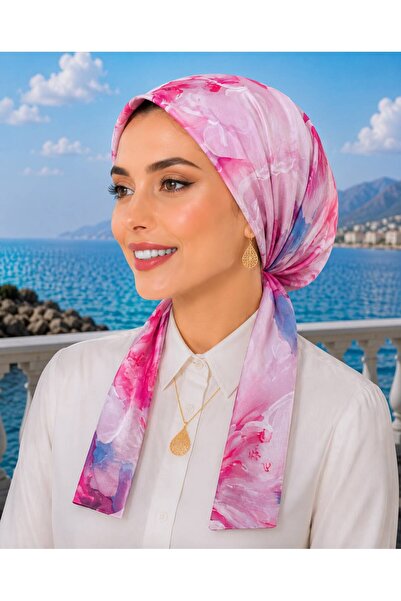 R&S modibone Scarf Bonnet Cotton Fabric Does Not Slip, Ready to Wear, Has a T...