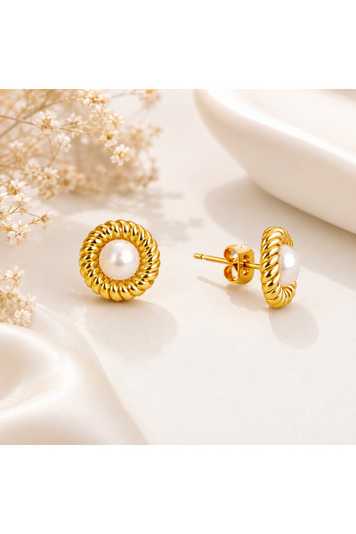 Archhazel Jewelery Mini Pearled Xuping Earring