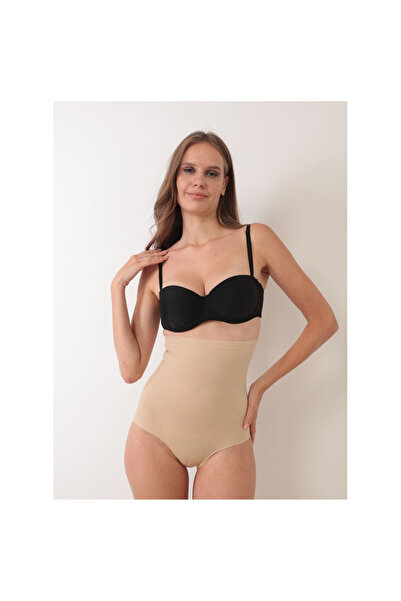 Nur store Çanta Skin Laser Cut High Waist Panties Corset