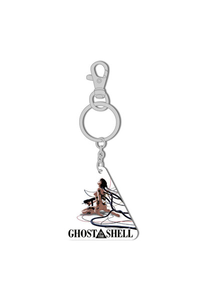 SD Toys Ghost in the Shell Resting Motoko metal keychain