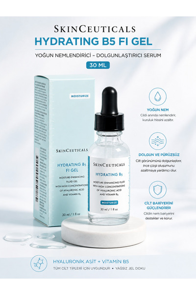 SkinCeuticals Hydrating B5 30 ml with Vitamin B5 - Moisturizing Skin Barrier ...