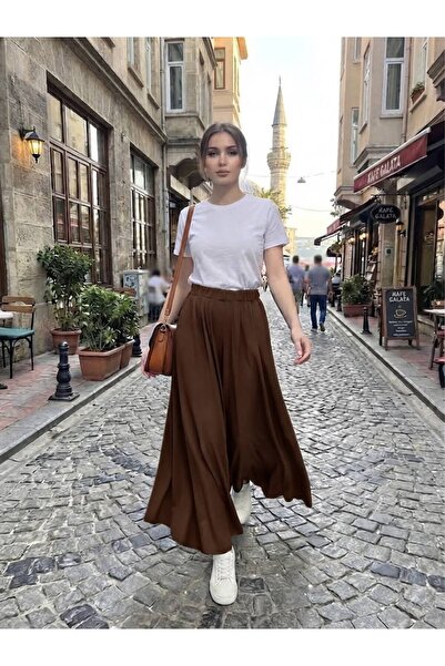 sumoda Women's wide leg pants skirt