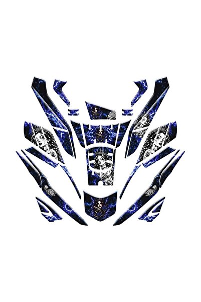 Gogo Tank Pad Full Set 014 Mavi (36 parça) - Honda PCX 2025