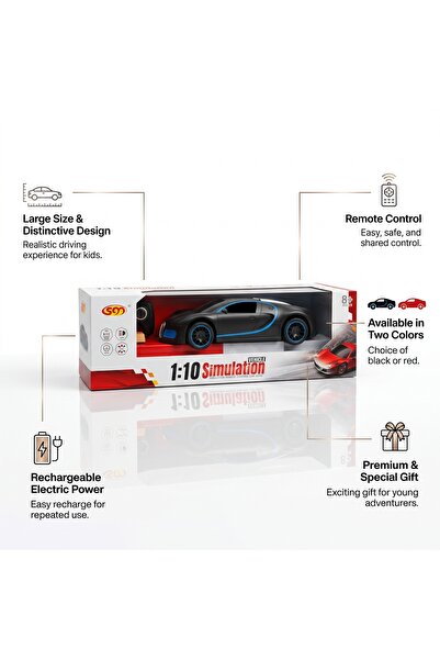 Generic Brand سيارة أطفال شحن كهربائي مع ريموت كنترول 🚗🎮
