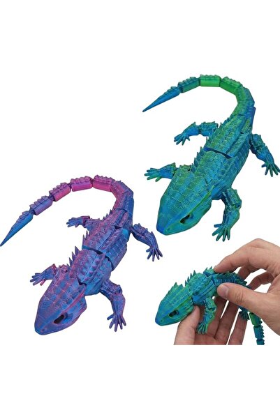 TERRIFI Premium Articulated Fidget Toys, Lifelike 3D Printed Realistic Reptil...