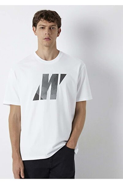 Mavi M0620156 Pro Printed Men's T-Shirt White