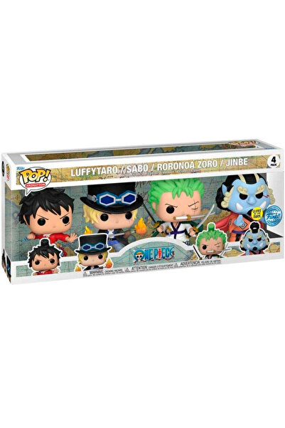 Funko Pachet POP 4 figurine One Piece Exclusiv