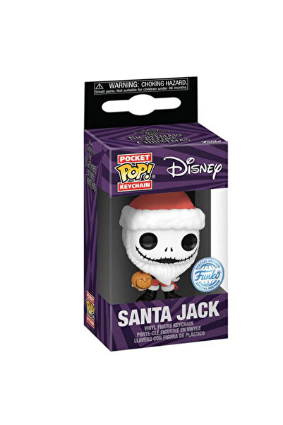 Funko Breloc Pocket POP Disney Coșmarul dinaintea Crăciunului Santa Jack Excl...