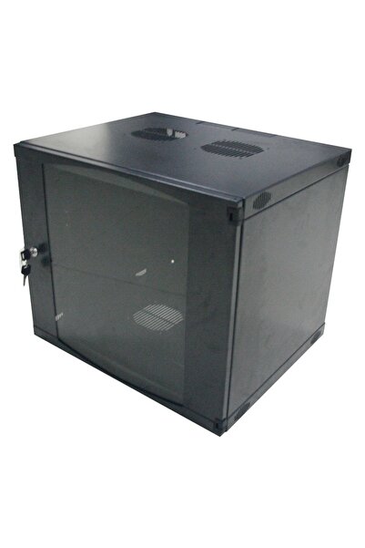 LogiLink Dulap metalic de perete 19'' 12U W12F64B 540x450mm Negru, 30kg