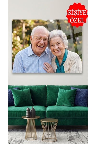 Yonca Decor Kişiye Özel Cam Tablo Ev, Ofis Hediyesi Kırılmaz Temperli Lüks Ca...
