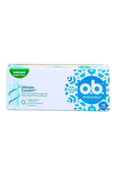 Johnson & Johnson OB ProComfort Super Plus Tampons 16 pcs