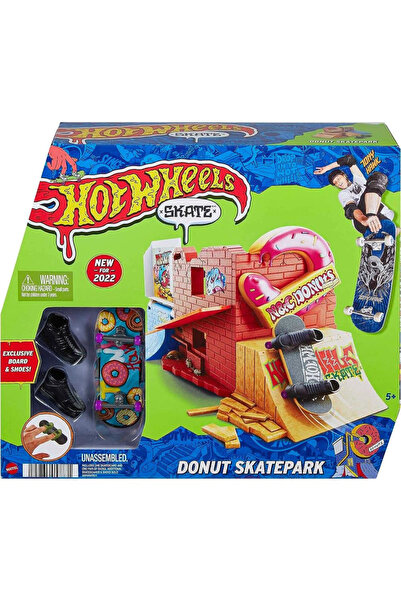 HOT WHEELS Donut Kaykay Parkı Oyun Seti