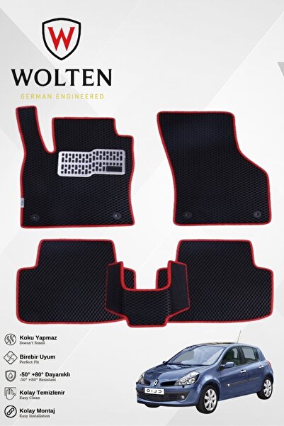 w wolten german engineered RENAULT-CLİO 3-(2005-2011) İÇİN EVA İÇ PASPAS TAKI...
