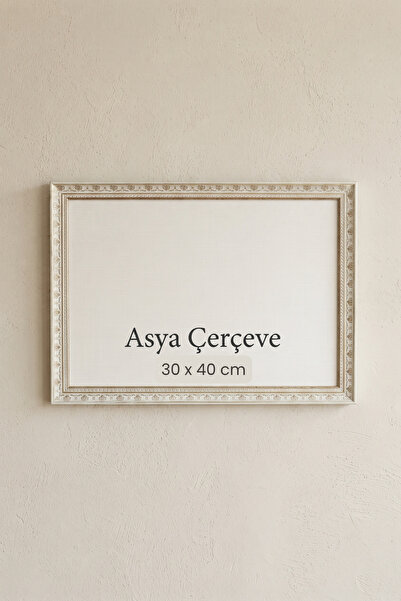 Asya Çerçeve 30 x 40 cm İstanbul Serisi İşlemeli Camlı Oda Mutfak Salon Korid...