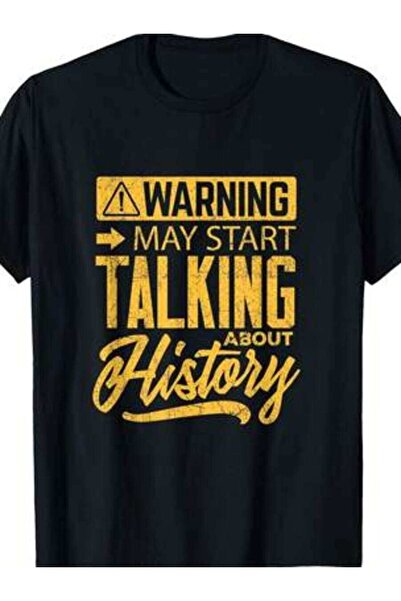 kai22 Funny Shirt Warning May Start Talking About History T-Shirt