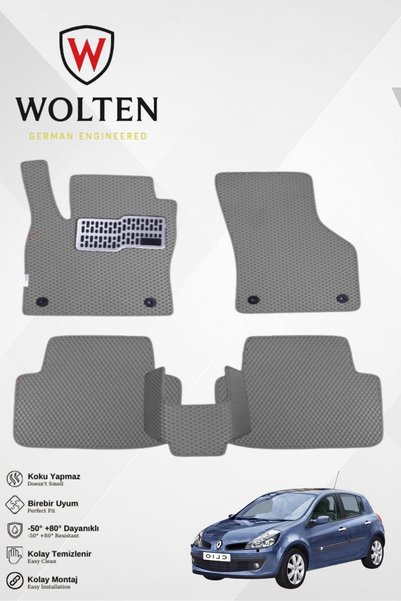 w wolten german engineered RENAULT-CLİO 3-(2005-2011) İÇİN EVA İÇ PASPAS TAKI...