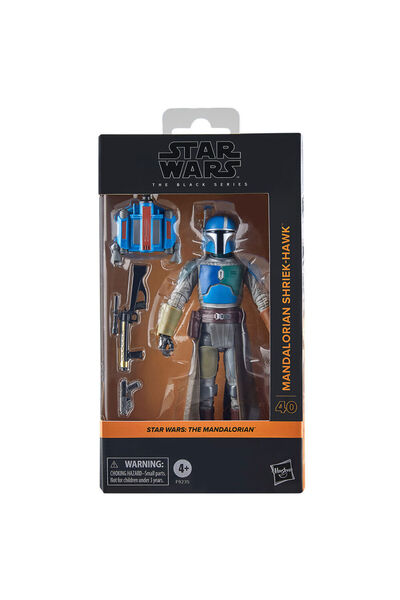 Hasbro Star Wars The Mandalorian - Figurină Mandalorian Shriek-Hawk 15cm