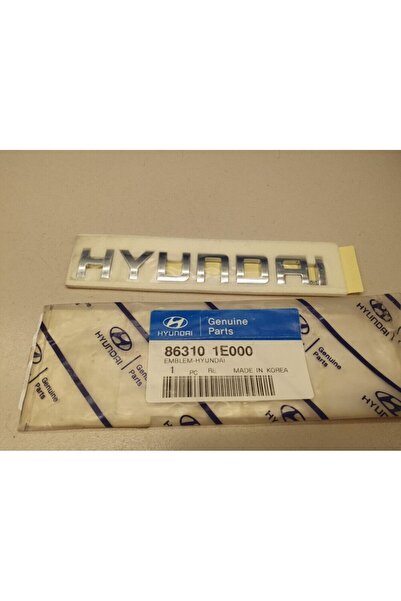 MOBIS Hyundai Bagaj Arma Yazısı Era Blue İ20 863101E000