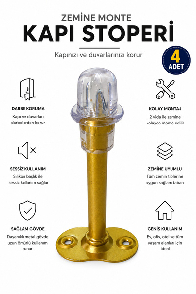 Alıç Προστατευτικό τοίχου για πόρτες Τύπου δαπέδου Μεταλλικό πώμα πόρτας Απορ...