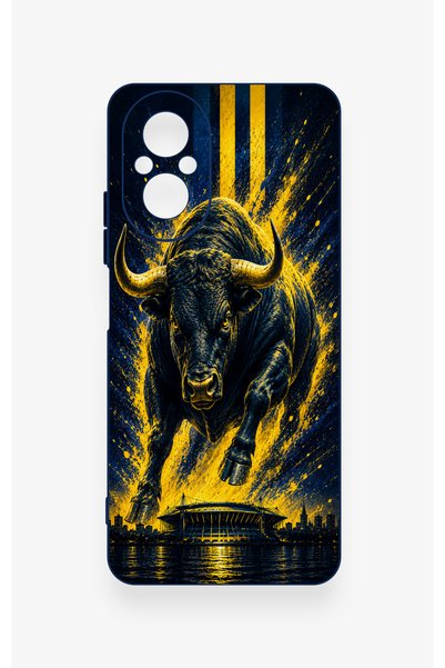 Vip Case Realme 12 Lite Compatible Kadiköy Bull Patterned Silicone Case