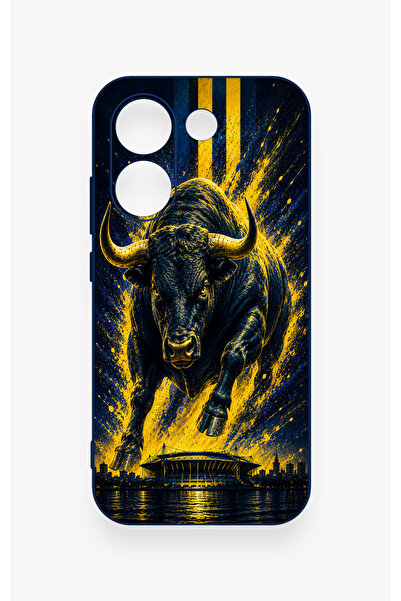 Vip Case Poco X8 Pro Uyumlu Kadiköy Boğası Desenli Silikon Kılıf