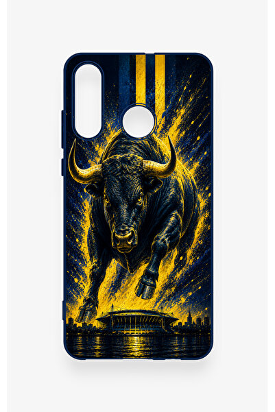 Vip Case Huawei P30 Lite Uyumlu Kadiköy Boğası Desenli Silikon Kılıf