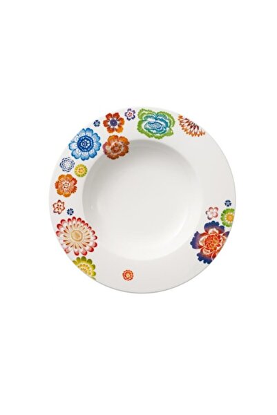 Villeroy & Boch Farfurie adâncă Anmut Bloom 24 cm, porțelan de os premium