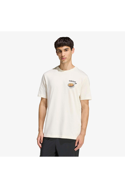 adidas Cookie Erkek Beyaz T-Shirt