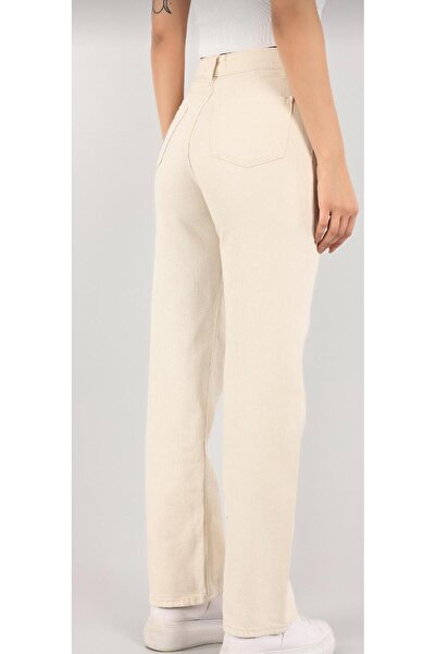 LA TUBA Široke palazzo pantalone za žene sa visokim strukom