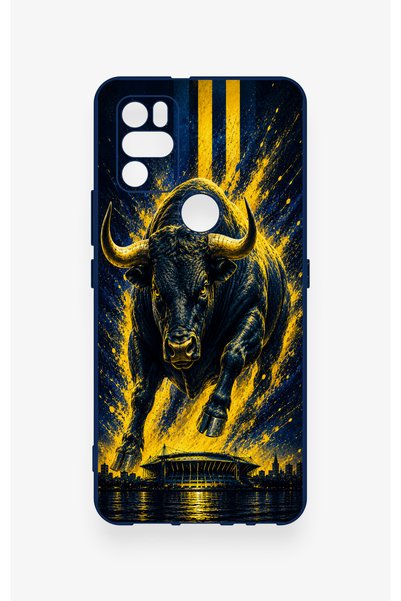 Vip Case Omix X300 Compatible Kadiköy Bull Patterned Silicone Case