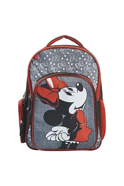 MINNIE Ghiozdan pentru scoala Mouse cu 2 compartimente