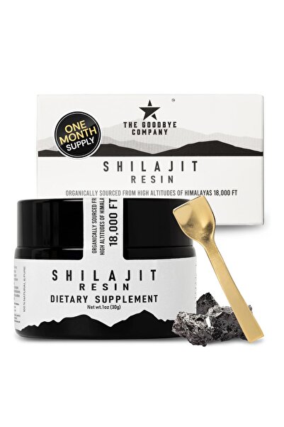 The Goodbye Company Pure Shilajit Resin 30 g (Pure Himalayan Shilajit Resin)