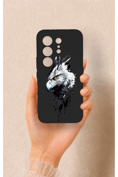Vip Case Tecno Camon 50 Pro 4g Compatible Bald Eagle Patterned Silicone Case