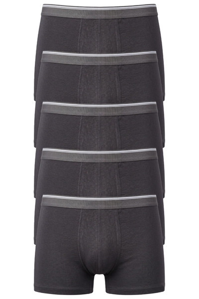 ROFT & BLACK Regular Fit 5'li Elite Platinum Erkek Likralı Boxer Şort