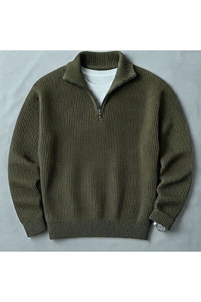 zs zaos fashion Pulover pentru bărbați, cu mânecă lungă, gros, de iarnă, 100%...