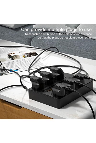 Genenic Universal Outlet USB C PD Quick Charging Socket with Timing Function ...
