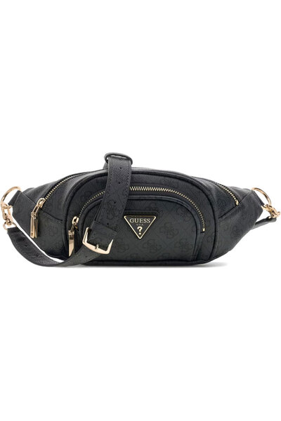 Guess ανθρακί τσαντα μέσης BUM BAG LATONA